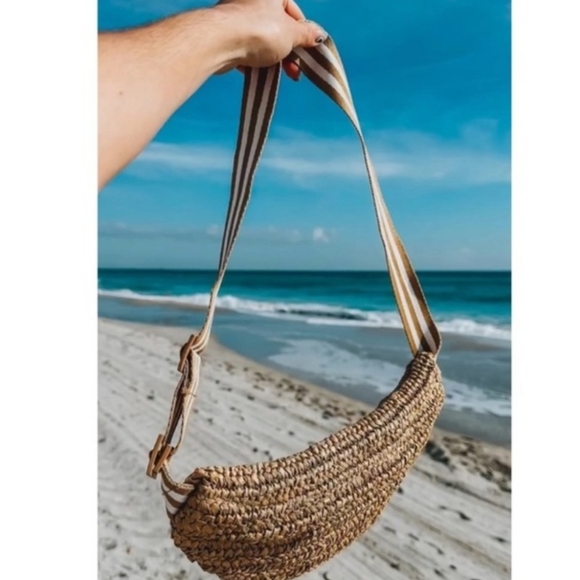 Lu & Elle Across The Waves Sling Bag in Tan•NWT! - Picture 4 of 12